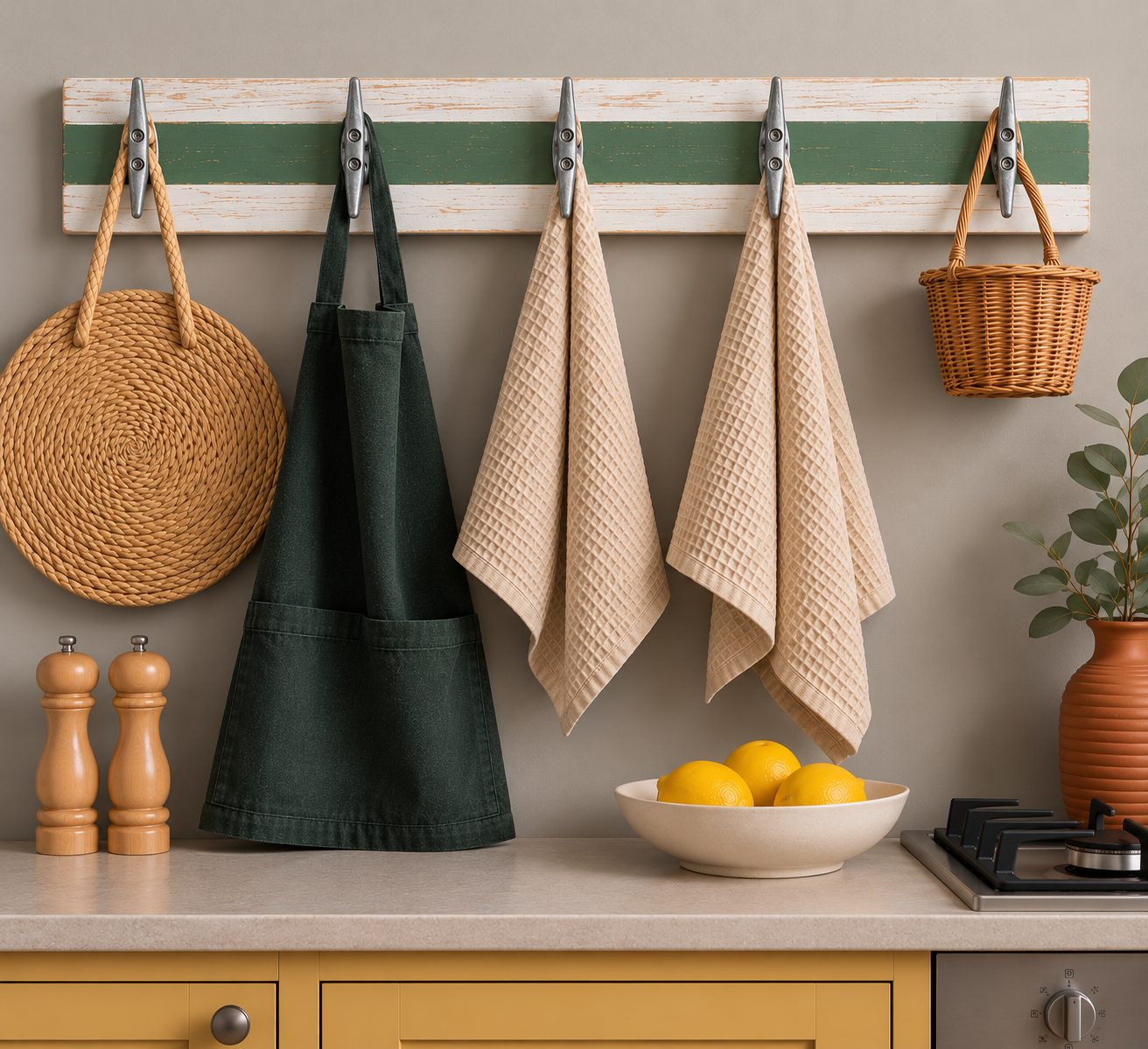 The Classic 5-Hook Rack - from £32.95